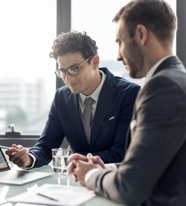 Homeowner meeting with a mortgage broker at Baldivis office to discuss refinancing options